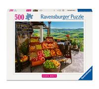 Ravensburger 500 Piece Jigsaw Puzzle - Fruit & Veg Market Croatia | Colourful Market Scene for Adults & Teens | Relaxing Mindful Activity & Great Gift