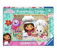 Ravensburger - Gabby's Dollhouse A Puzzle, 24 Giant Floor Collection, 24 Pieces, Puzzle for Kids, Recommended Age 3+ Years