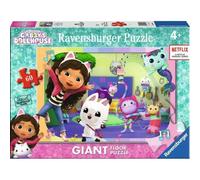 Ravensburger Gabby's Dollhouse 60 Piece Giant Floor Jigsaw Puzzle for Kids Age 4 Years Up - Educational Toys & Games for Children