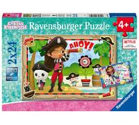 Ravensburger Gabby's Dollhouse Jigsaw Puzzles for Kids Age 3 Years Up - Toddler