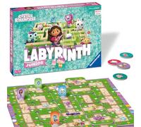 Ravensburger Gabby's Dollhouse Labyrinth Junior Moving Maze Board Game for Kids Age 4 Years Up - New 2024