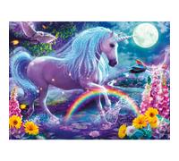 Ravensburger Glitter Unicorn - 100 Piece Jigsaw Puzzle for Kids | Unique & Interlocking Pieces | Sturdy & Glare-Free | Promotes Problem-Solving Skills