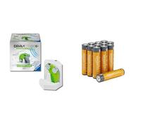 Ravensburger GraviTrax Power Lever, track extension, 8+ years, & Amazon Basics AAA Alkaline 12 pack, 10yr shelf