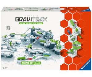 Ravensburger - GraviTrax - Starter Set Race 180 pieces - Creative Building Set - Buildable Ball Course - Ages 8+ - French Version - 22439