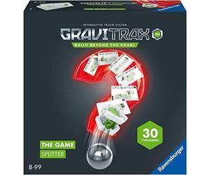 Ravensburger GraviTrax The Game - PRO Splitter - Marble Challenge Logic Brain Games and STEM Toys for Kids Age 8 Years Up
