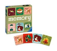 Ravensburger great Outdoors Memory game for Boys & girls Age 3 & Up - A Fun & Fast camping Matching game, 20359