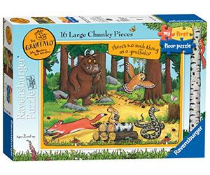 Ravensburger Gruffalo Toys - My First Floor Puzzle - 16 Piece Jigsaw Puzzles for Kids - Educational Toddler Toys Age 24 Months and Up (2 Years Old)