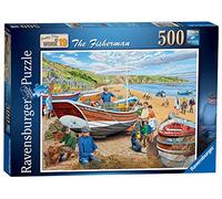 Ravensburger Happy Days at Work No.19 The Fisherman 500 Piece Jigsaw Puzzle