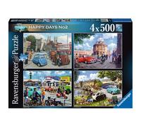 Ravensburger Happy Days No 2 York Oxford Brighton Cotswolds 500 Piece Puzzles x4