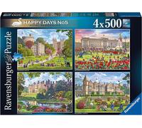 Ravensburger Happy Days No 5 Royal Residences Jigsaw Puzzles (4 x 500 Pieces)