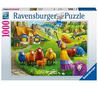 Ravensburger Happy Sheep Yarn Shop 1000 Piece Jigsaw Puzzle for Adults and Kids Age 12 Years Up