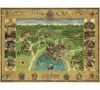Ravensburger Harry Potter Hogwarts Map 1500 Pieces Puzzle