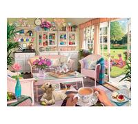 Ravensburger Haven No.12: The Tea Shed 1000 Piece Jigsaw Puzzle for Adults - 12000164 - Handcrafted Tooling Made in Germany Every Piece Fits Togethe