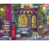 Ravensburger - Love Letters Chocolate Shop - 1500 Piece Jigsaw Puzzle