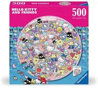 Ravensburger Hello Kitty 500 Piece Circular Jigsaw Puzzle Toys 12001391