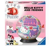 Ravensburger Hello Kitty, 72 piece 3D Jigsaw Puzzle for Adults and Kids Age 6 Years Up - No Glue Required