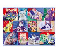 Ravensburger Hello Kitty Kat 500 Piece Large Format Jigsaw Puzzle for Adults - 16938 - Every Piece is Unique, Softclick Technology Means Pieces Fit Together Perfectly