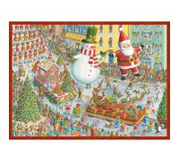 Ravensburger Here Comes Christmas! 500 Piece Holiday Jigsaw Puzzle for Adults - 12000382 - Handcrafted Tooling, Made in Germany, Every Piece Fits Together Perfectly