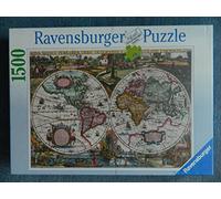 Ravensburger Historic World Map 1636 1500 piece jigsaw puzzle