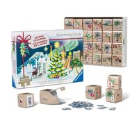 Ravensburger Holiday Puzzle Advent Calendar - 24 Mini Puzzles (1,000+ Pieces) wi