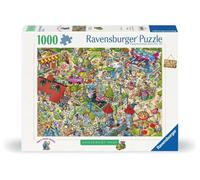 Ravensburger Ray’s Comic Series 1000 Piece Jigsaw Puzzle - Funny Holiday Resort Cartoon by Artist Ray Nicholson - Family Puzzle for Adults & Teens