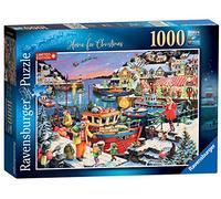 Ravensburger Home for Christmas 1000 Piece Festive Jigsaw Puzzle for Adults and Kids Age 12 Years Up