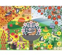 Ravensburger I Like Birds - Birdie Seasons 1000 Piece Jigsaw Puzzle for Adults & for Kids Age 12 and Up