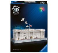 Ravensburger Iconics Buckingham Palace - Light Up 216 piece 3D Jigsaw Puzzle for Adults and Kids Age 8 Years Up - No Glue Required