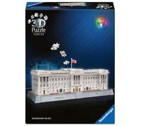 Ravensburger Iconics Buckingham Palace - Light Up 216 piece 3D Jigsaw Puzzle for Adults and Kids Age 10 Years Up - No Glue Required