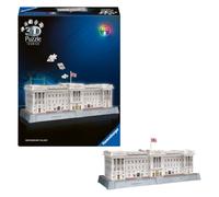 Ravensburger Iconics Buckingham Palace - Light Up 216 piece 3D Jigsaw Puzzle for Adults and Kids Age 8 Years Up - No Glue Required