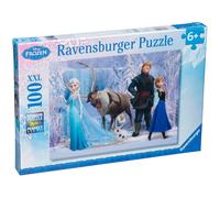 Ravensburger In The Realm Of Snow 100 Pcs Xxl Disney Frozen Puzzle