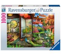 Ravensburger Japanese Garden Teahouse Kyoto 1000 Piece Jigsaw Puzzle for Adults