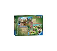 Ravensburger Jigsaw Picturesque Landscapes No.5 Warwickshire - 2 x 500 Pcs 14064