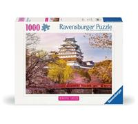 Ravensburger - Jigsaw Puzzle 1000 Pieces Beautiful Castles Himeji Japan | Puzzle 1000 Pieces Landscapes with a Size of 70 x 50 cm | Gift for Adults and Children from 14 Years and Over