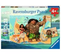 Ravensburger 09156 Disney Moana/Moana/Oceania 2 Puzzles Friends 24 Pieces