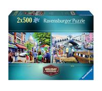 Ravensburger Jigsaw Puzzle Holiday Memories 500 Piece x2