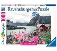 Ravensburger - Jigsaw Puzzle Lofoten Norway Scandinavian Places Collection 1000 Pieces Gift Idea for Her or Him Adult Puzzle