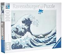 Ravensburger - Jigsaw Puzzle The Great Wave Off Kanagawa, 1000 Pieces, Art Jigsaw Puzzle for Adults and Children, Famous Paintings to Exhibit, Gift Idea for Her or Him, 70 x 50 cm
