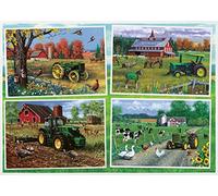 Ravensburger John Deere Classic 500 Piece Large Format Jigsaw Puzzle for Adults - 16837 - Every Piece is Unique, Softclick Technology Means Pieces Fit Together