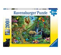 Ravensburger Jungle 200 Piece XXL Jigsaw Puzzle for Kids, Wildlife Puzzle with Extra Large Pieces, Ages 8 Years and Up