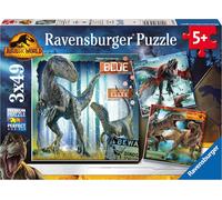Ravensburger Jurassic World Dominion 3x 49 Pieces Jigsaw Puzzles for Kids Age 5