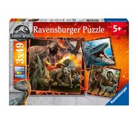 Ravensburger Jurassic World - Fallen Kingdom, 3x 49pc Jigsaw Puzzles