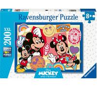 Ravensburger Kinderpuzzle - 12004136 Unterwegs mit Mickey und Minnie - Puzzle fü