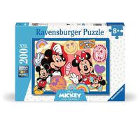 Ravensburger Kinderpuzzle - 12004136 Unterwegs mit Mickey und Minnie - Puzzle fü