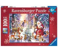 Ravensburger Kinderpuzzle - 12937 Waldweihnacht - Weihnachtspuzzle für Kinder ab