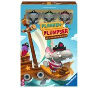 Ravensburger Kinderspiel 22342 - Plank Plumpser - Who Risks Too Much, Gets Wet! - An Exciting Game for 2 to 4 Children from 5 Years