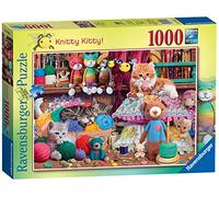 Ravensburger Knitty Kitty 1000 piece Jigsaw Puzzle for Adults & for Kids Age 12 and Up