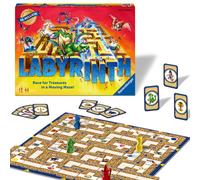 Ravensburger Labyrinth Moving Maze Family Board Game for Kids and Adults Age 7+ | Classic Strategy Maze Game for 2-4 Player for Boys and Girls | Awa