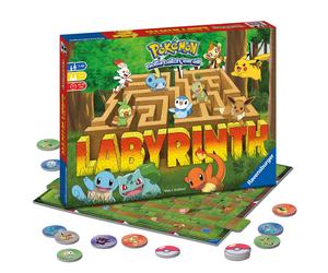 Ravensburger Labyrinth Pokemon Board Game - A Strategic Maze Adventure for
