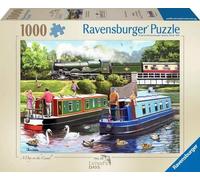 Ravensburger Leisure Days No 10: Day On The Canal 1000 Piece Jigsaw Puzzle Toys